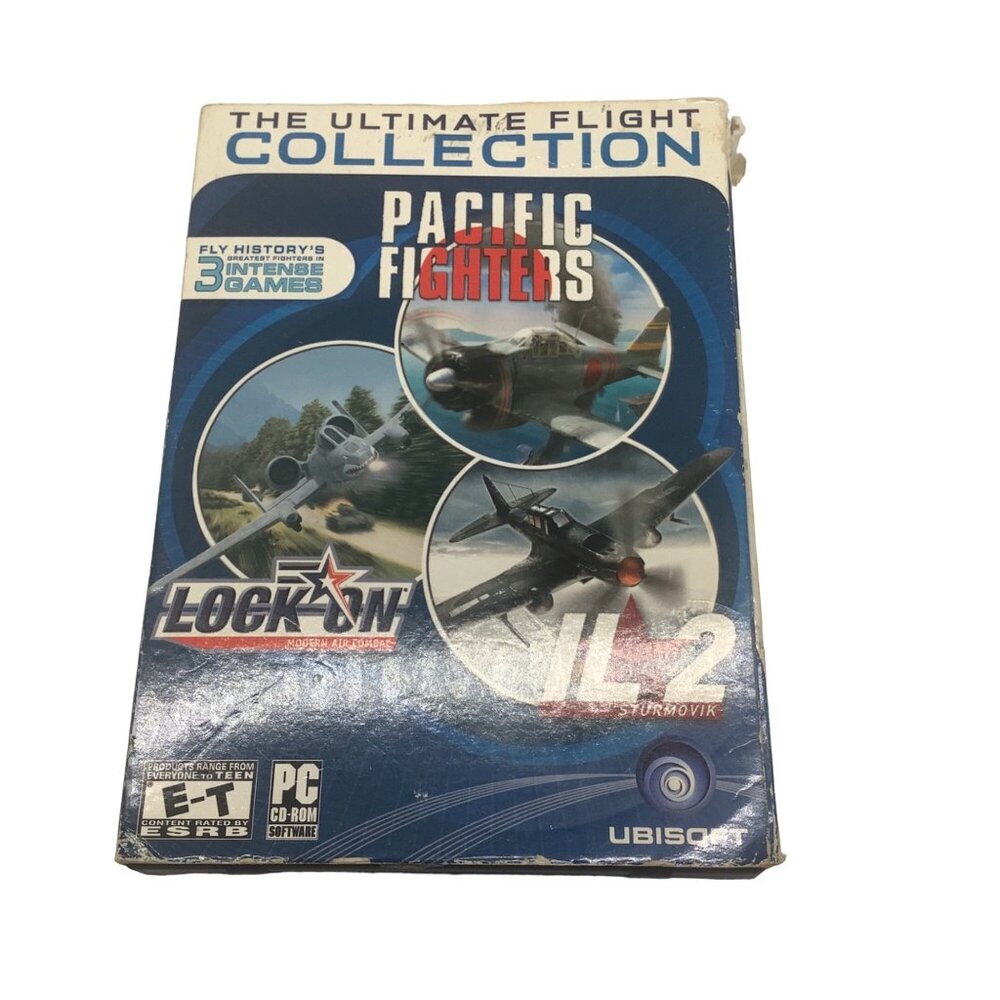 The Ultimate Flight Collection PC Game‎ Pacific Fighters Lock On Il-2 Ubisoft